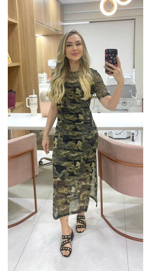 Vestido Candice Military 