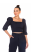 Cropped Ana Azul Marinho