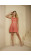 Vestido Linho Curto Pipa Laranja