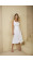 Vestido Linho Midi Milagres Branco