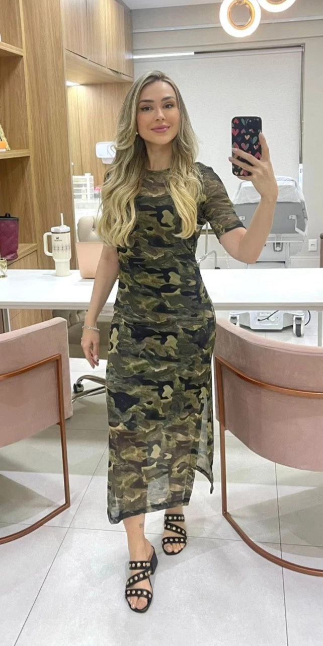 Vestido Candice Military 