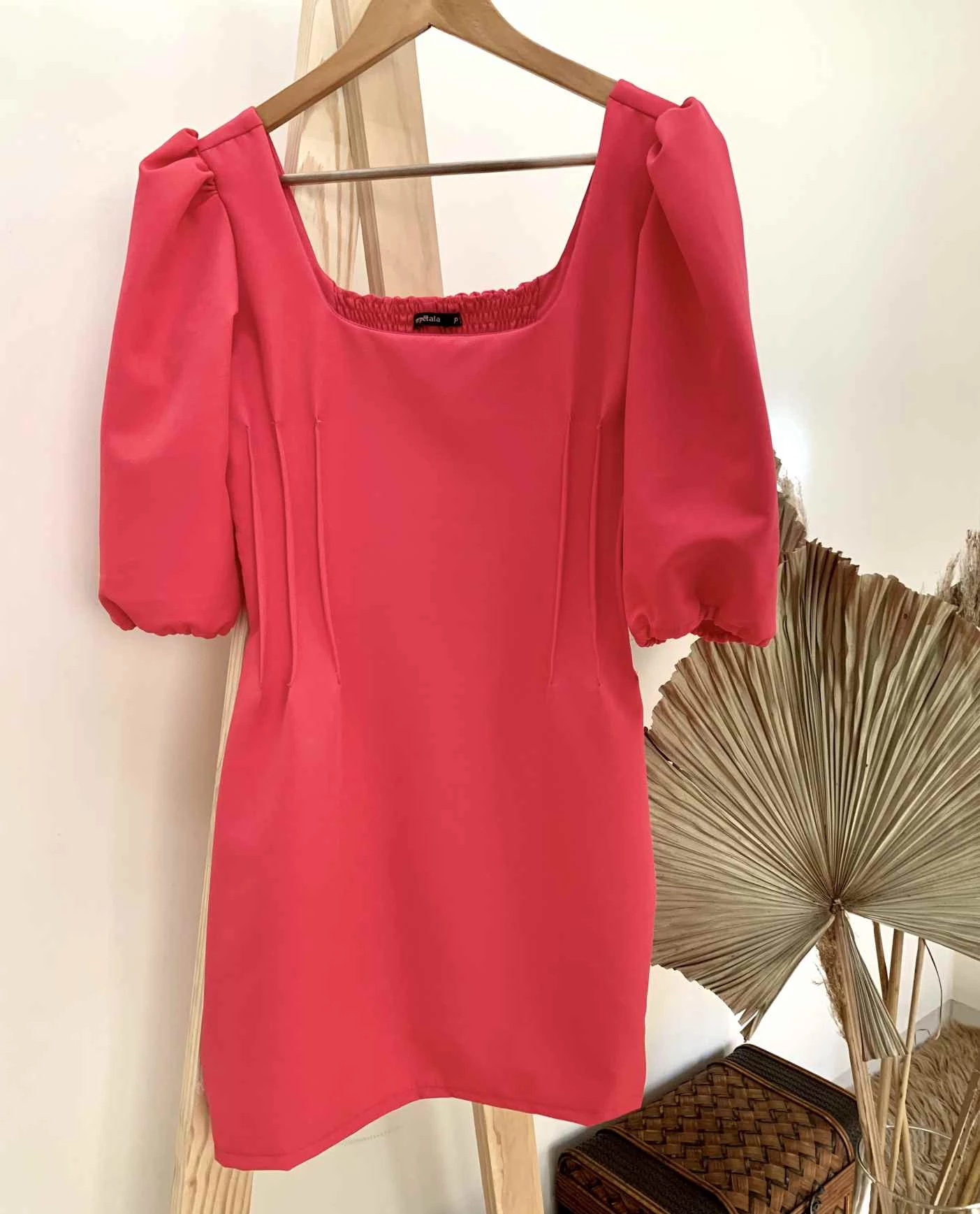 Vestido Thayla Cereja