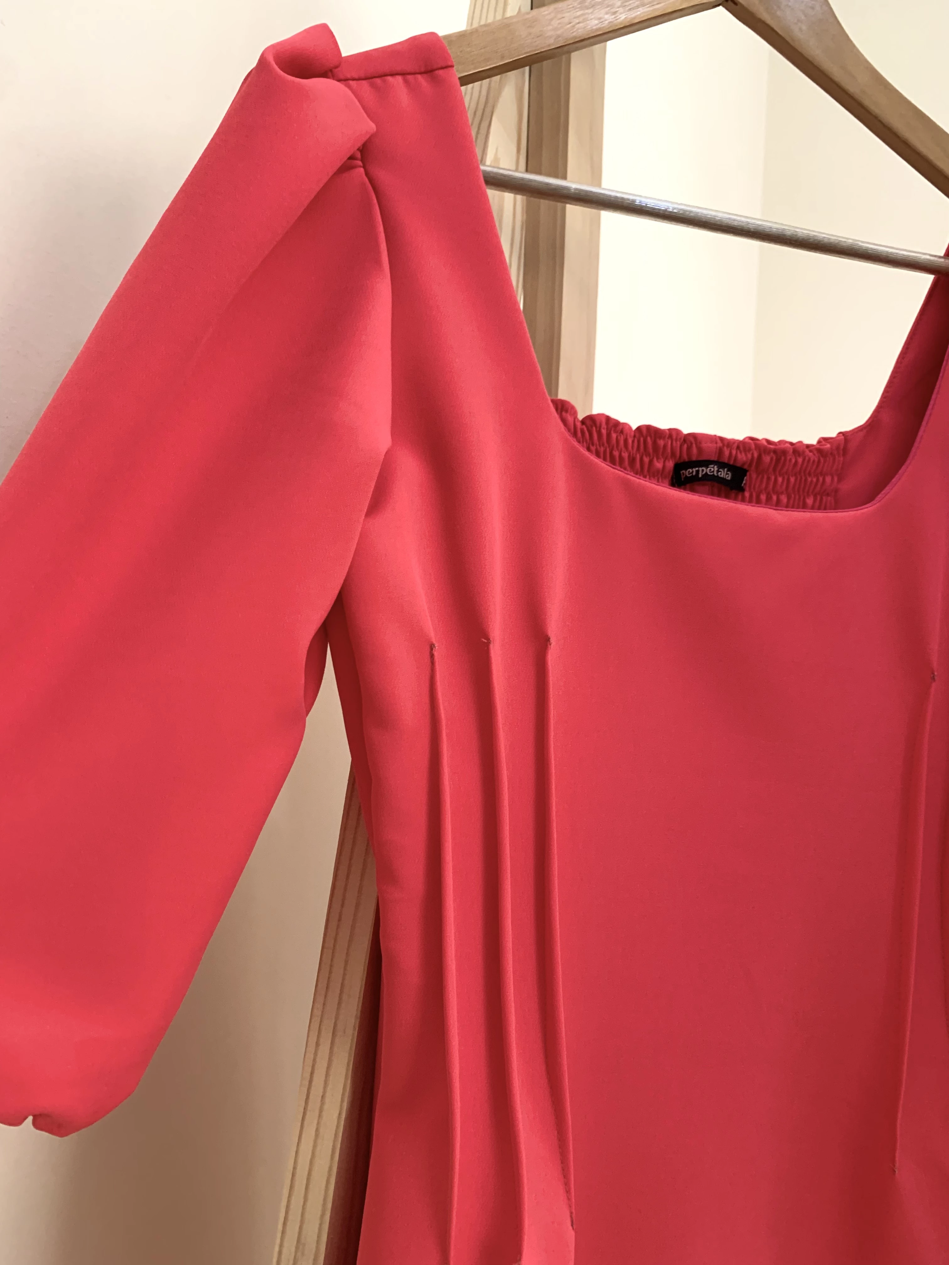 Vestido Thayla Cereja