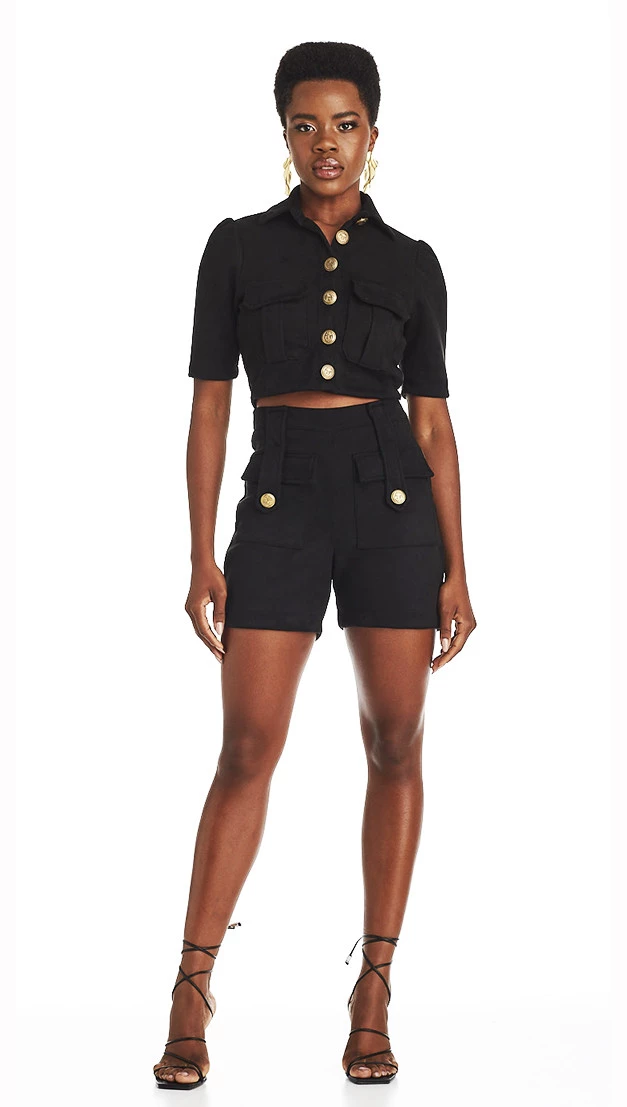Shorts Roseli Suede