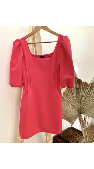 Vestido Thayla Cereja