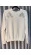 Casaco Bordado Moletom Mia Off-White