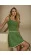 Vestido Linho Curto Pipa Verde