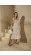 Vestido Linho Midi Milagres Areia Listrado